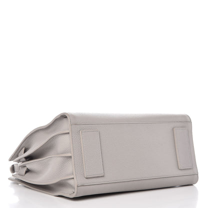 Saint Laurent Grained Calfskin Small Supple Sac De Jour Souris 5 of 18