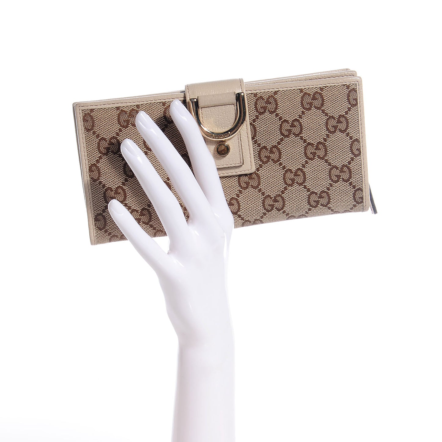 Monogram Abbey Continental Wallet Off White
