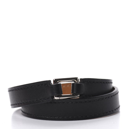 Hermes Swift Rivale Double Tour Bracelet S Black 3 of 6