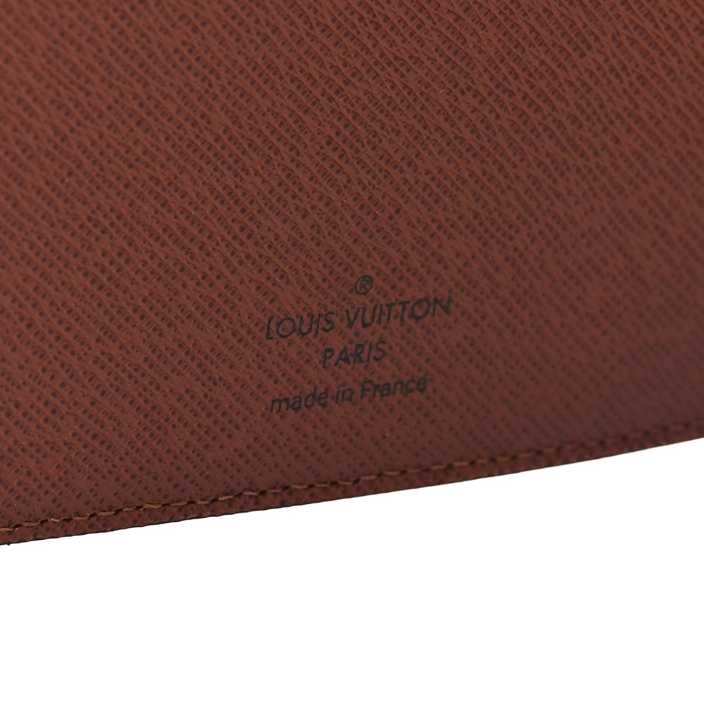 Monogram Desk Agenda Cover