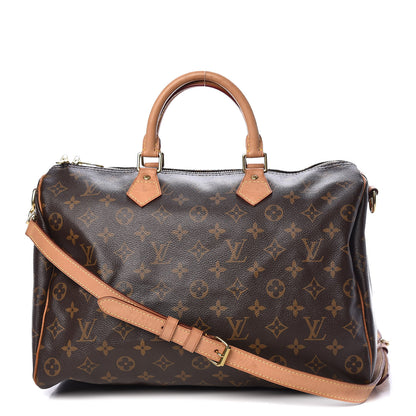 Louis Vuitton Monogram Speedy Bandouliere 35 1 of 15