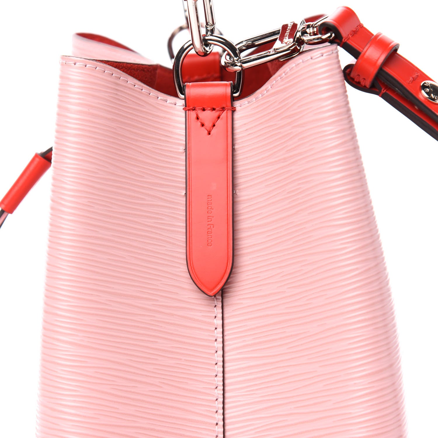 Louis Vuitton Epi NeoNoe BB Rose Ballerine 9 of 12