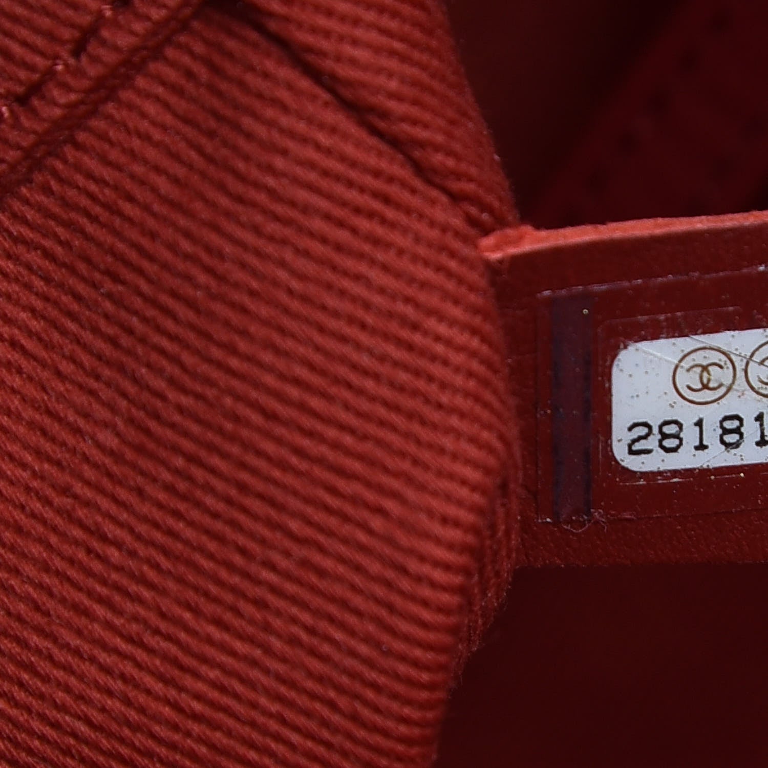 Chanel Lurex Boucle Medium Deauville Tote Red 7 of 7