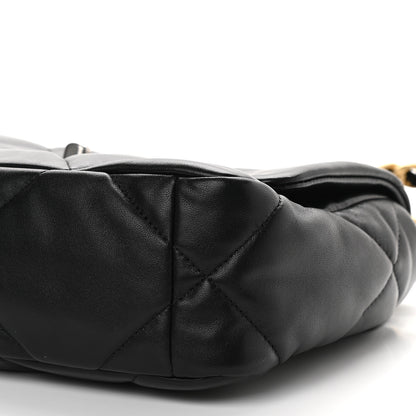 Chanel Lambskin Quilted Medium Chanel 19 Flap Black 9 of 9