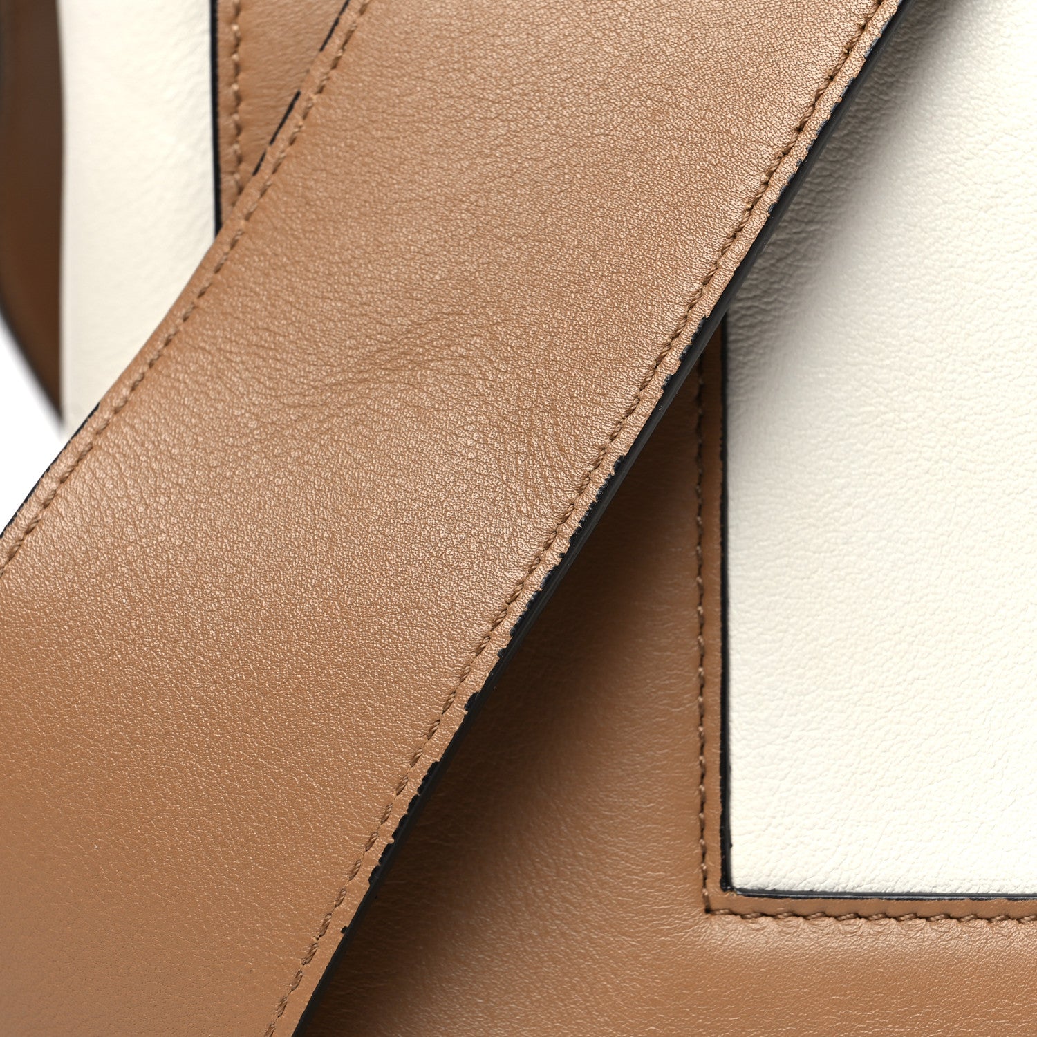 Celine Shiny Smooth Calfskin Medium Frame Shoulder Bag Tan Optic White 13 of 13