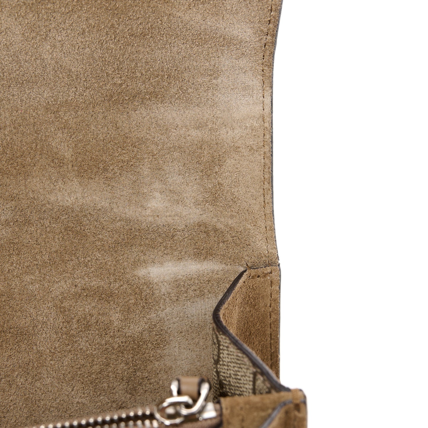 GG Supreme Monogram Small Dionysus Shoulder Bag Taupe