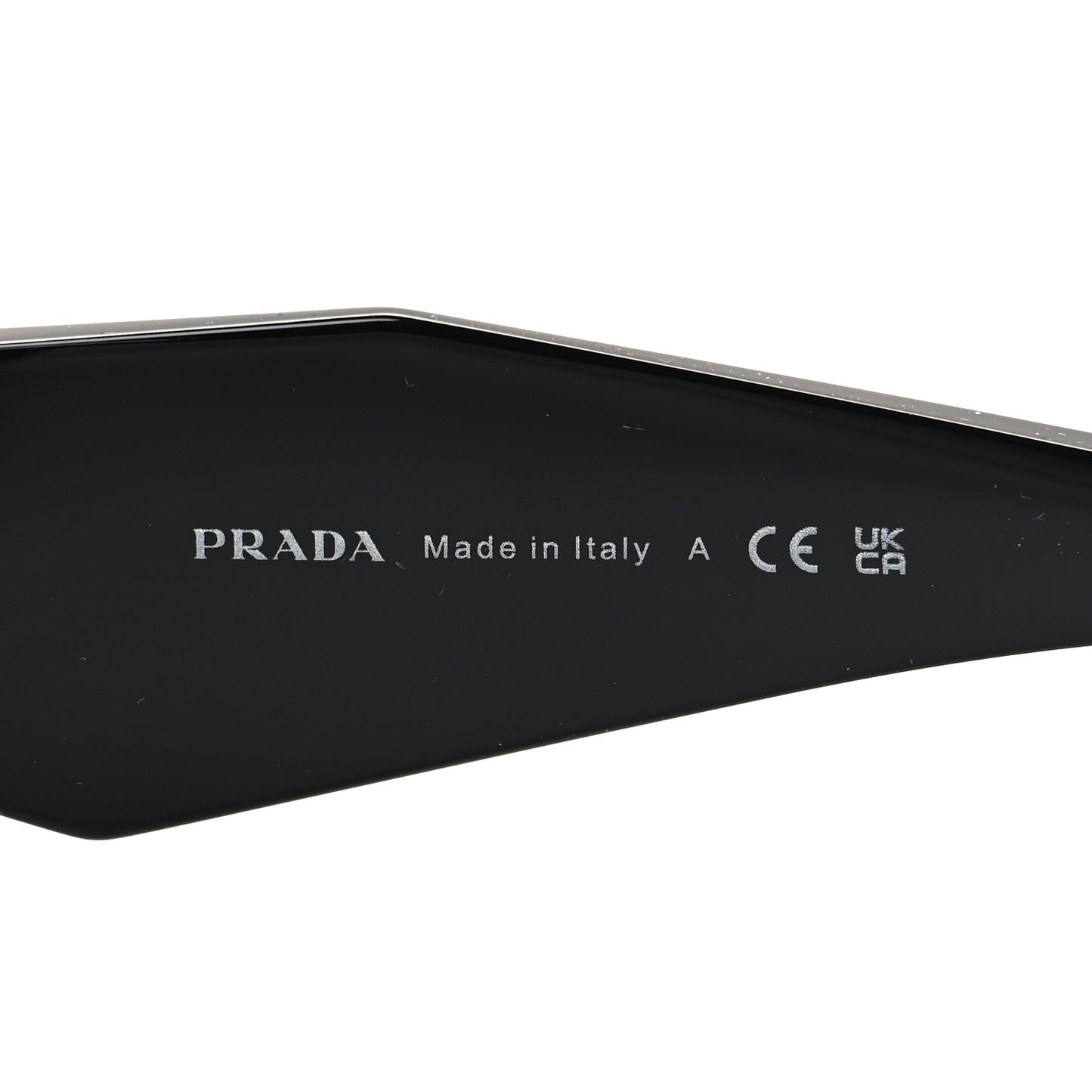 Acetate Symbole Sunglasses SPR 17W Black
