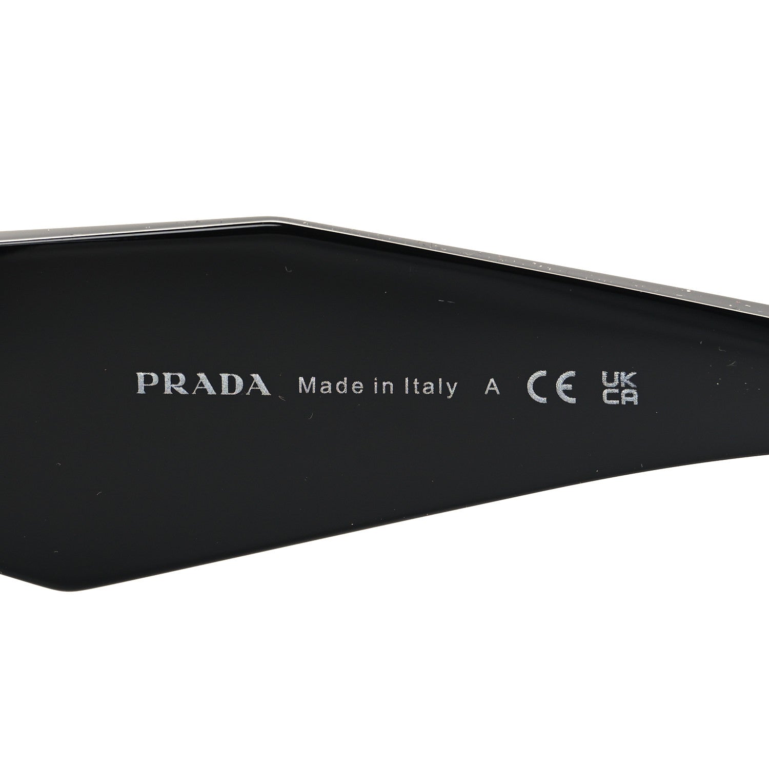 Prada Acetate Symbole Sunglasses SPR 17W Black 5 of 7