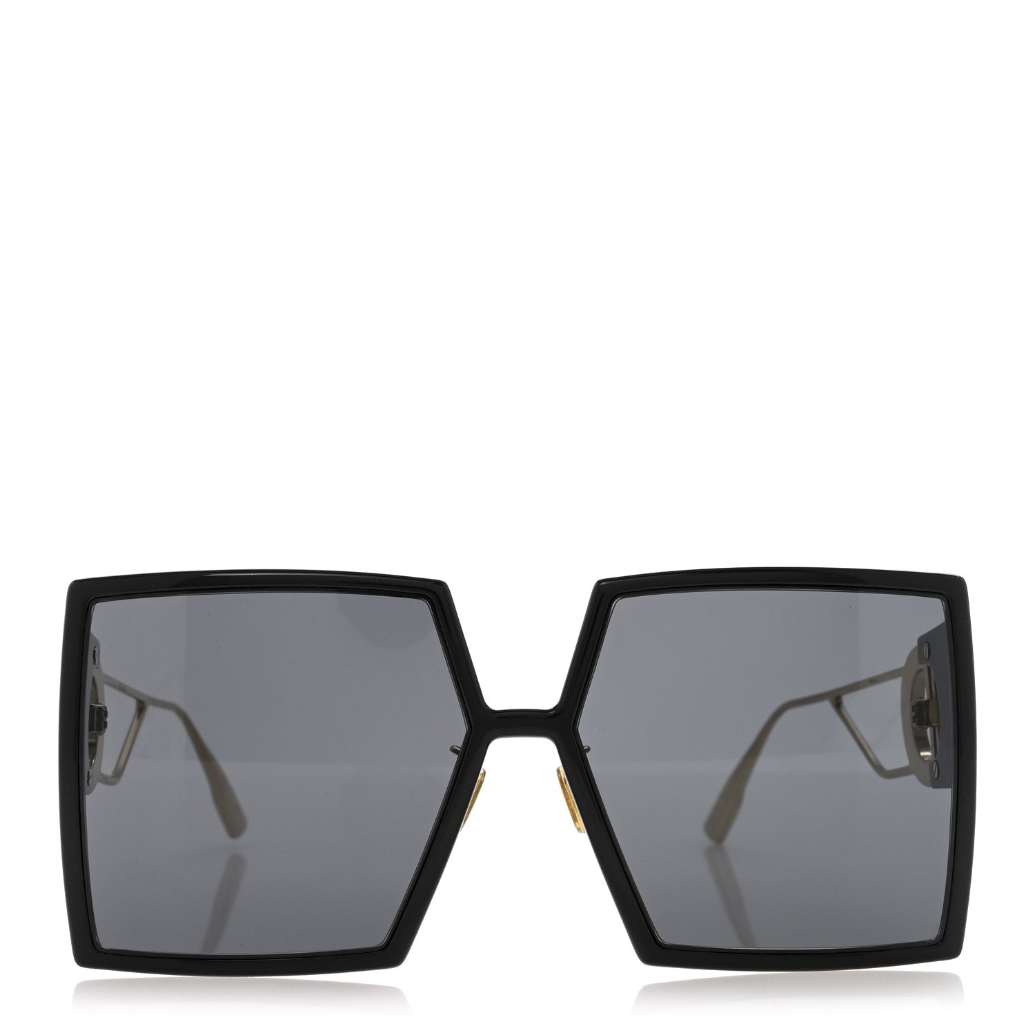 Christian Dior Acetate Square 30 Montaigne Sunglasses Black 2 of 7