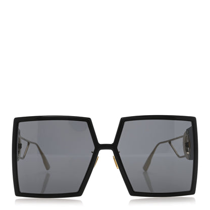 Christian Dior Acetate Square 30 Montaigne Sunglasses Black 2 of 7