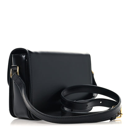 Celine Shiny Calfskin Teen Triomphe Black 3 of 9