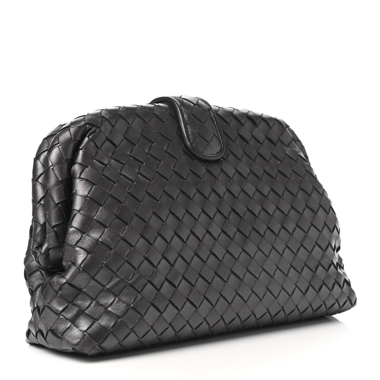 Nappa Intrecciato The Lauren 1980 Clutch Ebano