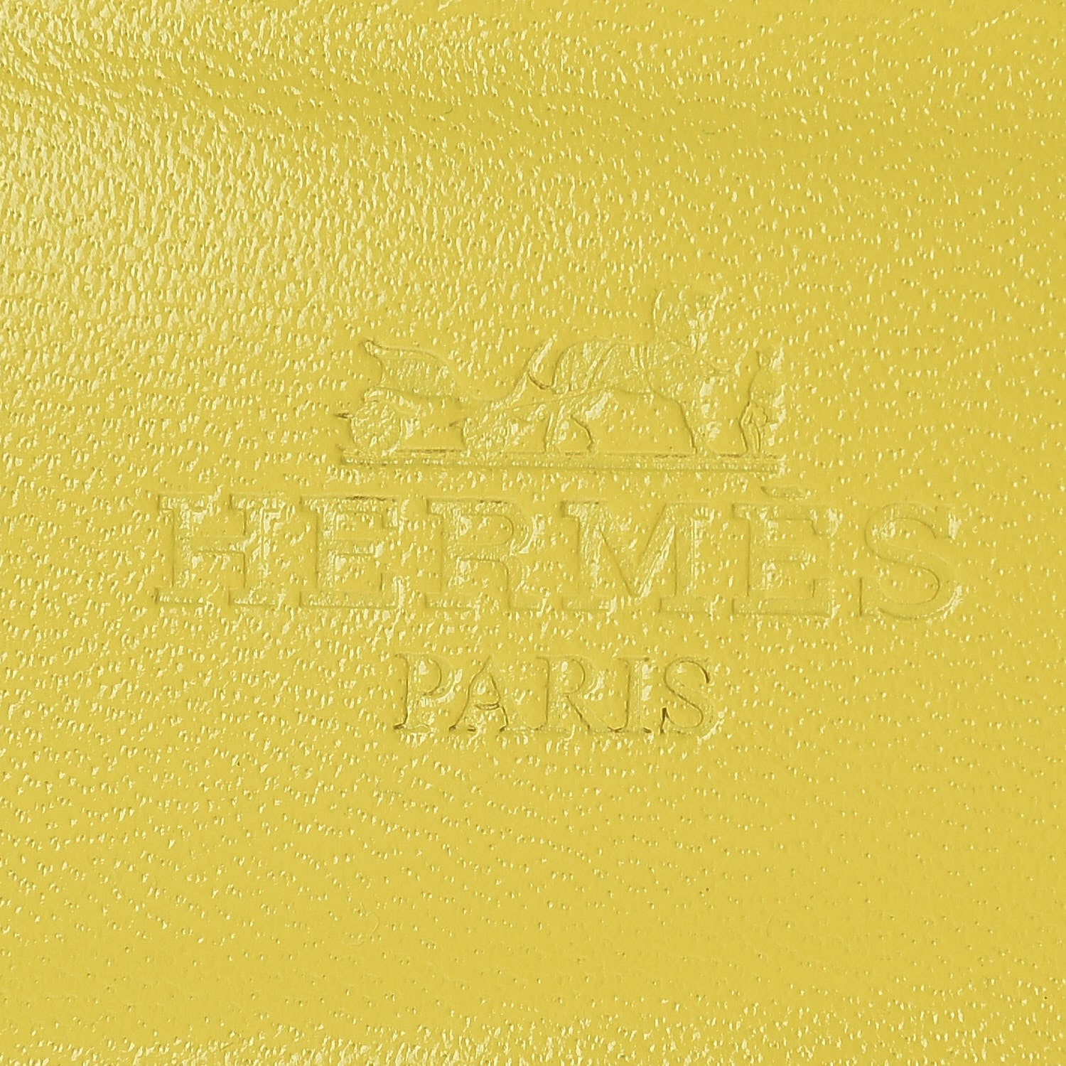 Hermes Epsom Oran Sandals 37 Jaune Pollen 6 of 9