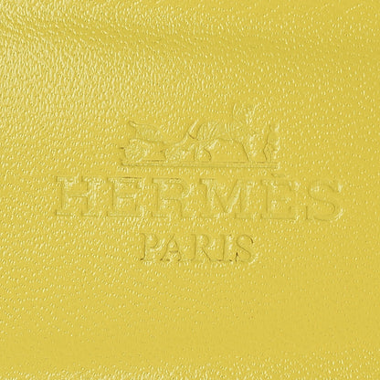 Hermes Epsom Oran Sandals 37 Jaune Pollen 6 of 9