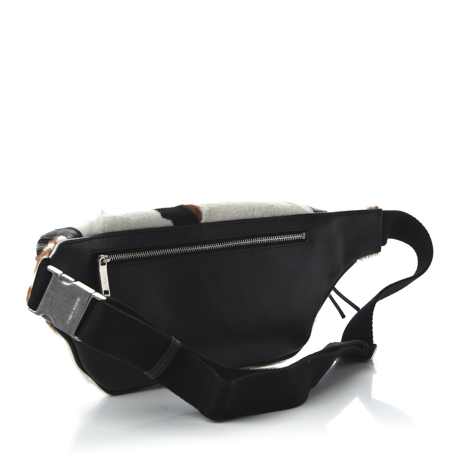 Saint Laurent Calfskin Calf Hair Pony Belt Bag Multicolor 3 of 9