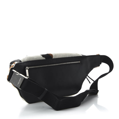 Saint Laurent Calfskin Calf Hair Pony Belt Bag Multicolor 3 of 9