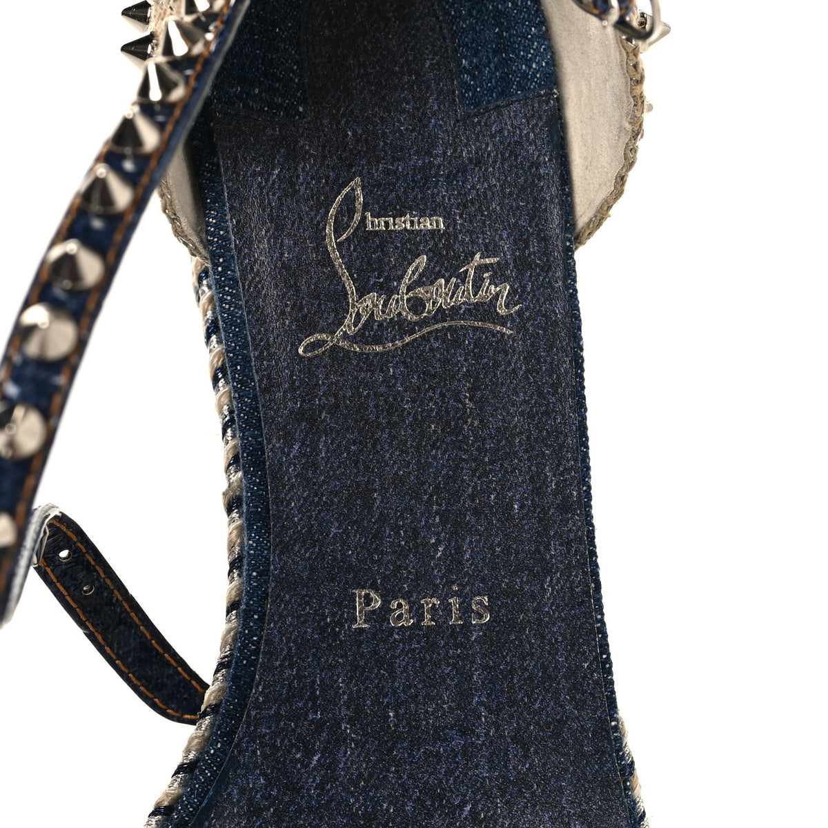 Miss Denim Madmonica 60 Platform Sandals 41 Lin Denim
