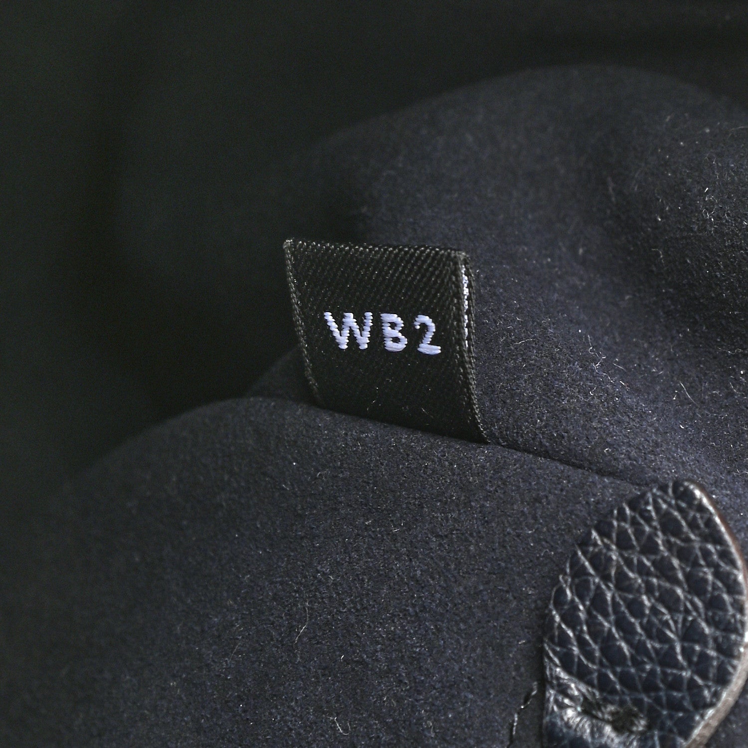 Mulberry Small Classic Grain Small Lily Flap Midnight Blue 7 of 8
