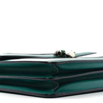 Bulgari Calfskin Serpenti Forever Shoulder Bag Emerald Green 8 of 10