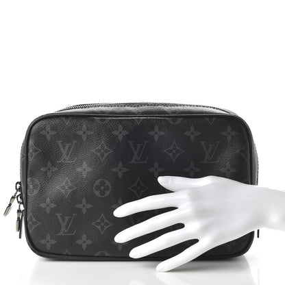 Louis Vuitton Monogram Eclipse Toilet Pouch GM 2 of 10