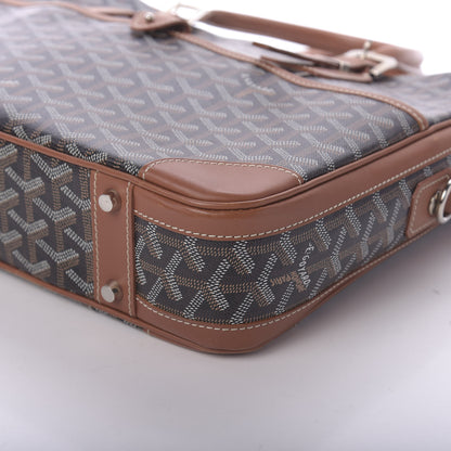 Goyard Goyardine Ambassade PM Briefcase Black Gold 7 of 9