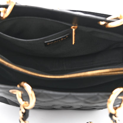 Chanel Caviar Quilted Grand Shopping Tote GST Black 5 of 10
