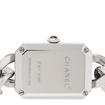Chanel Stainless Steel Mother of Pearl 20mm Chain Premiere Quartz Watch 4 of 5