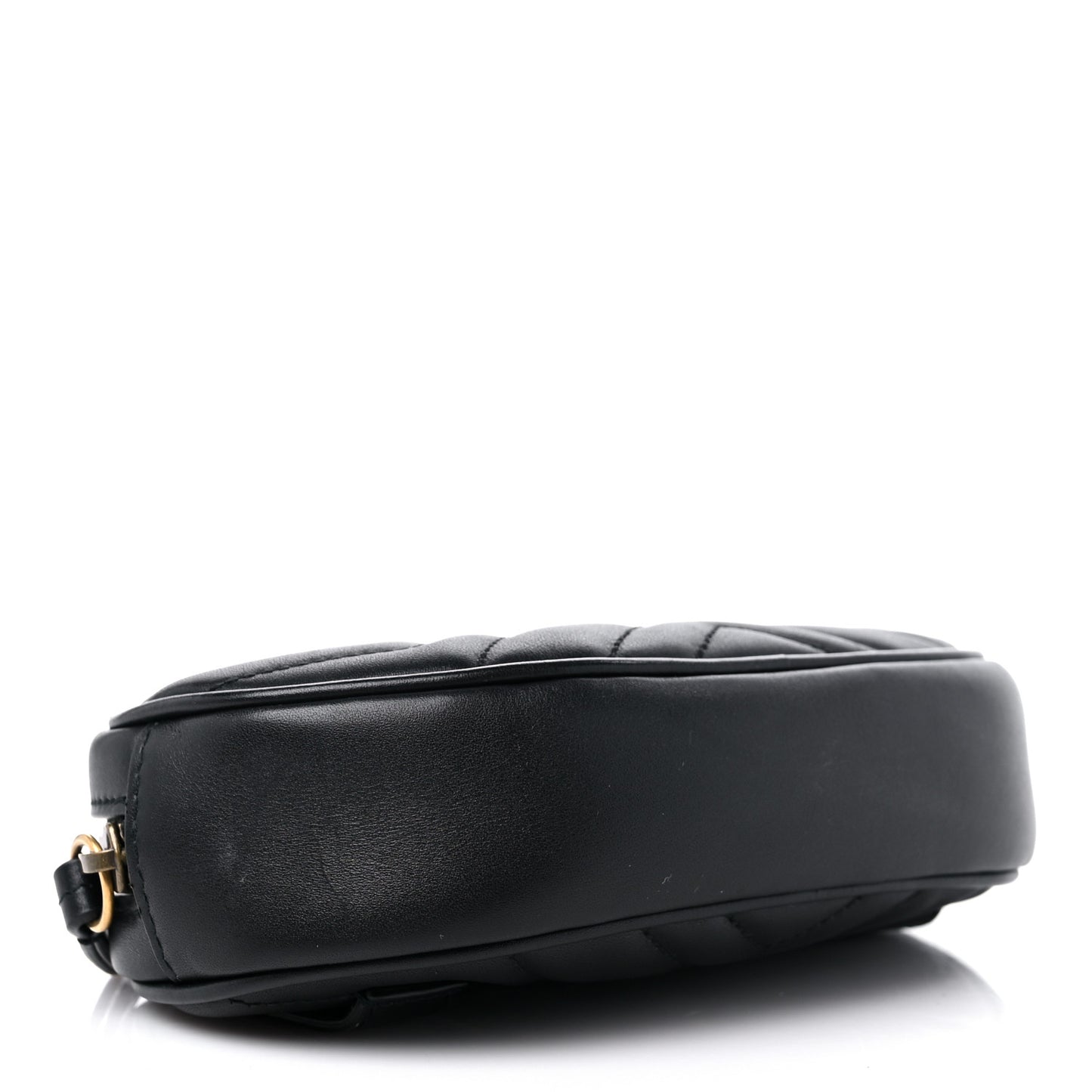 Calfskin Matelasse GG Marmont Belt Bag 85 34 Black