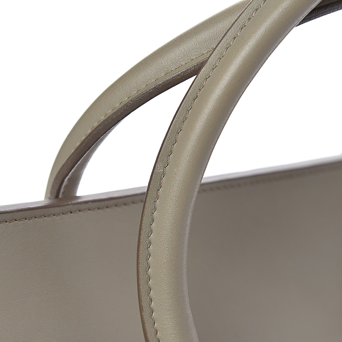 Smooth Calfskin Mini Tie Knot Tote Light Taupe