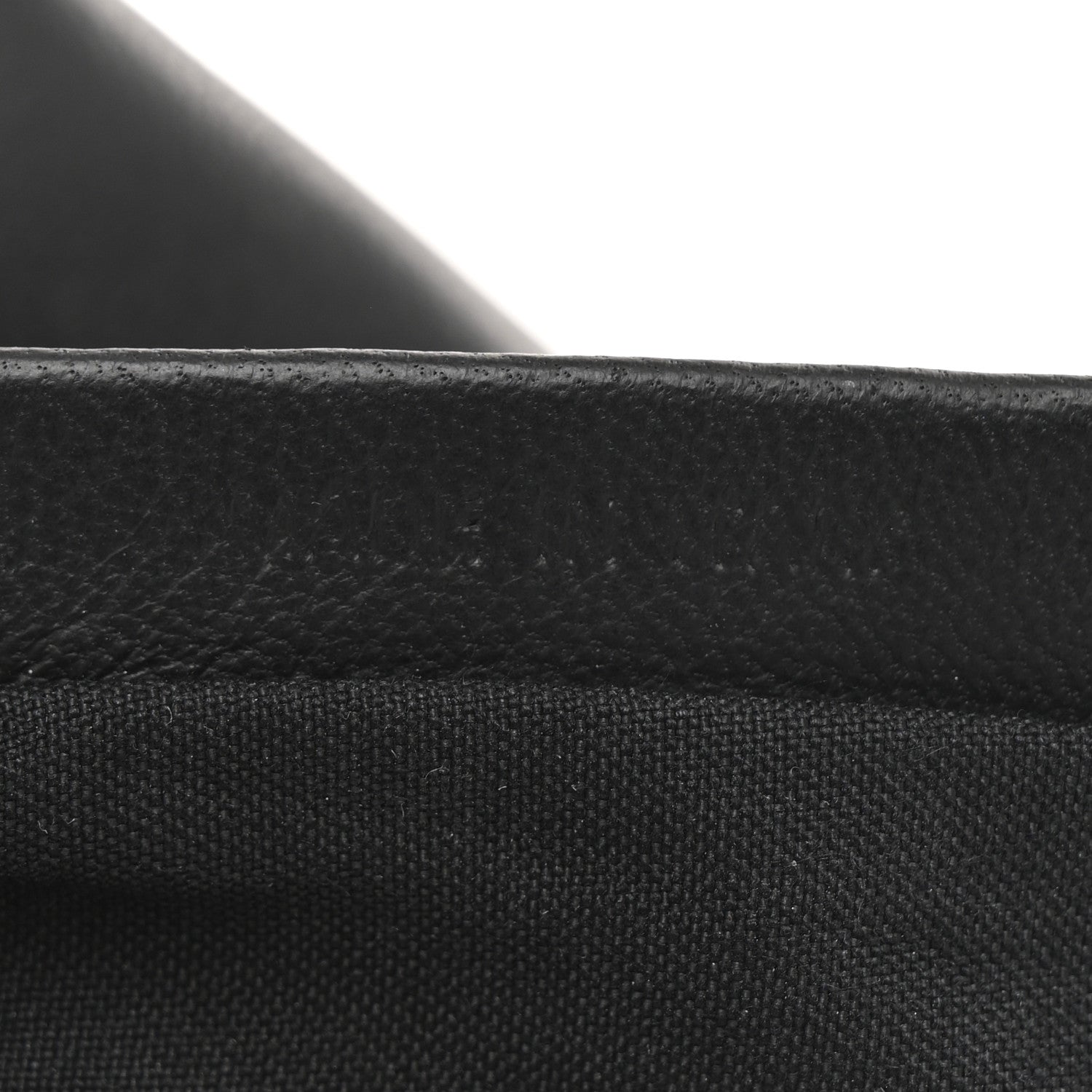 Fendi Nappa FF 1974 Embossed Large Baguette Black 6 of 10