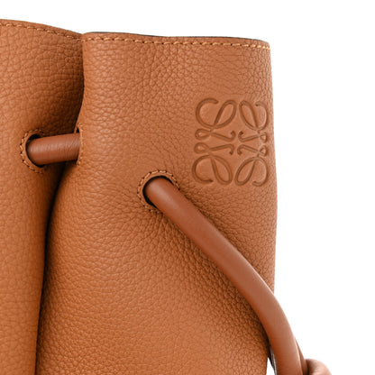 Loewe Calfskin Small Flamenco Knot Bag Caramel 8 of 10