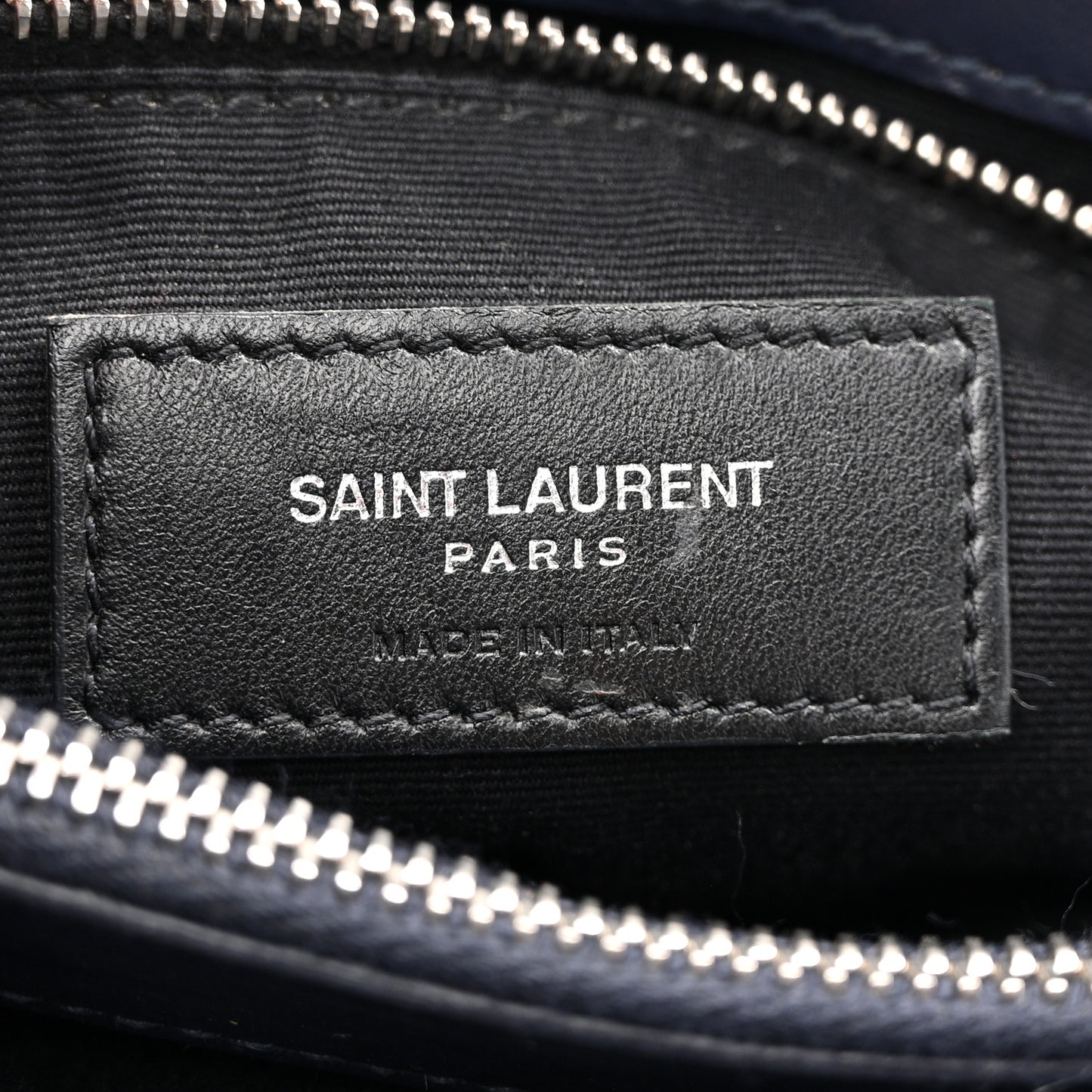 Calfskin Y Quilted Monogram Medium Loulou Chain Satchel Medium Blue