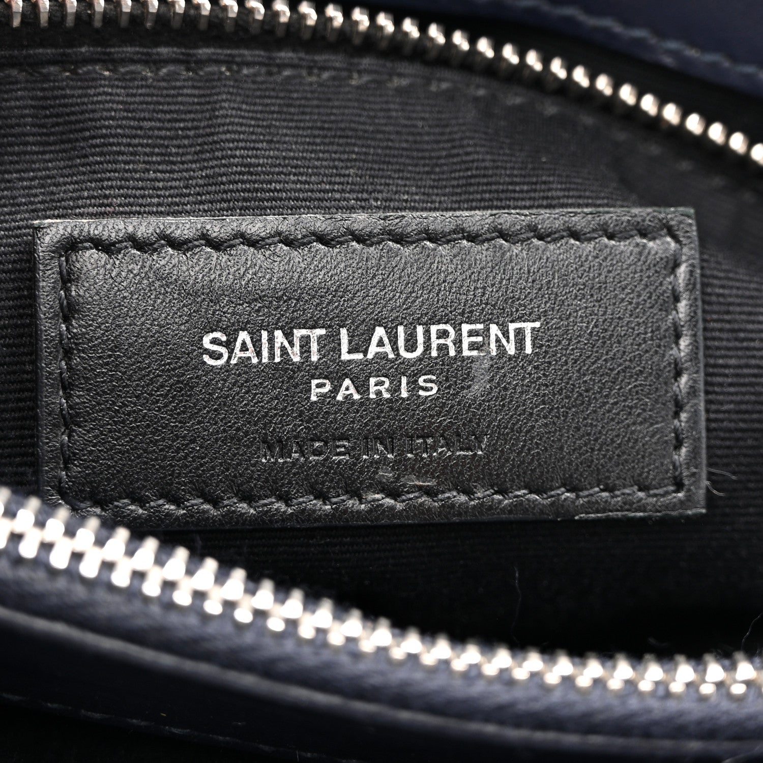 Saint Laurent Calfskin Y Quilted Monogram Medium Loulou Chain Satchel Medium Blue 6 of 14