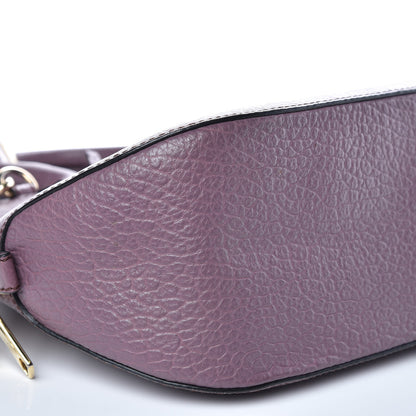 Burberry Heritage Grain Small Orchard Bowling Bag Purple 7 of 9