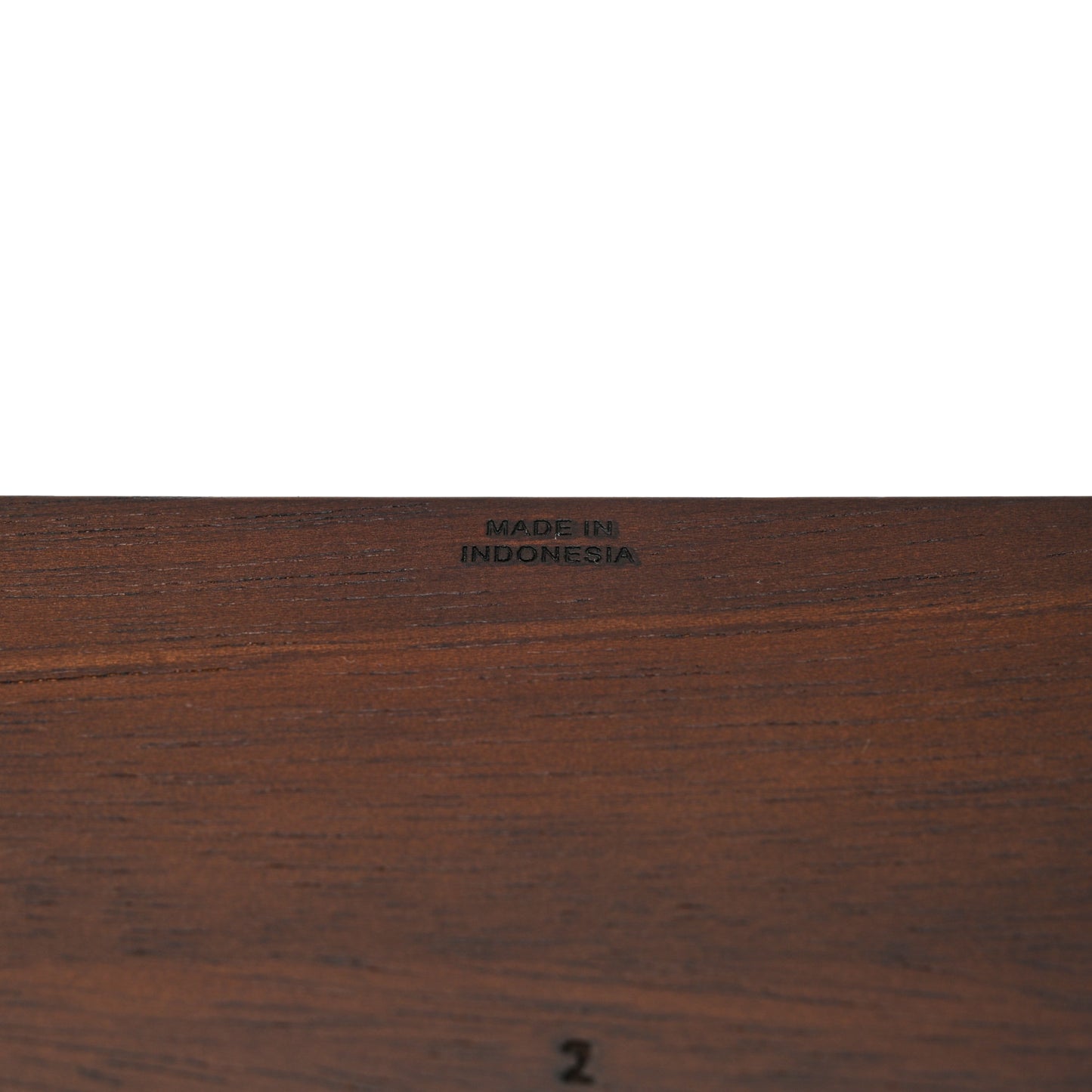 Mahogany Wood Smooth Taurillon Pleiade Small Picture Frame Ebene
