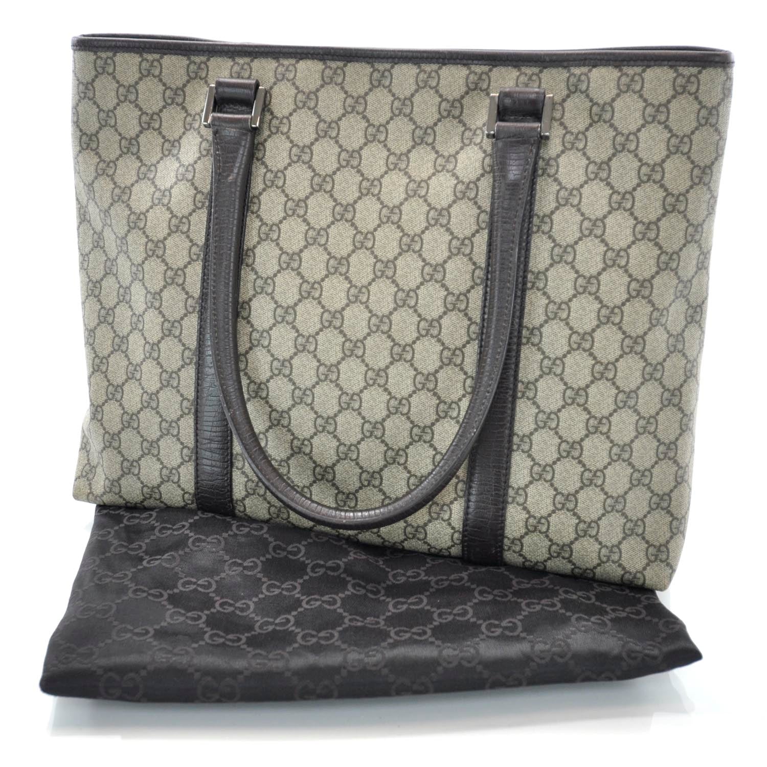 Gucci GG Plus Monogram Medium Joy Tote Dark Brown 3 of 10