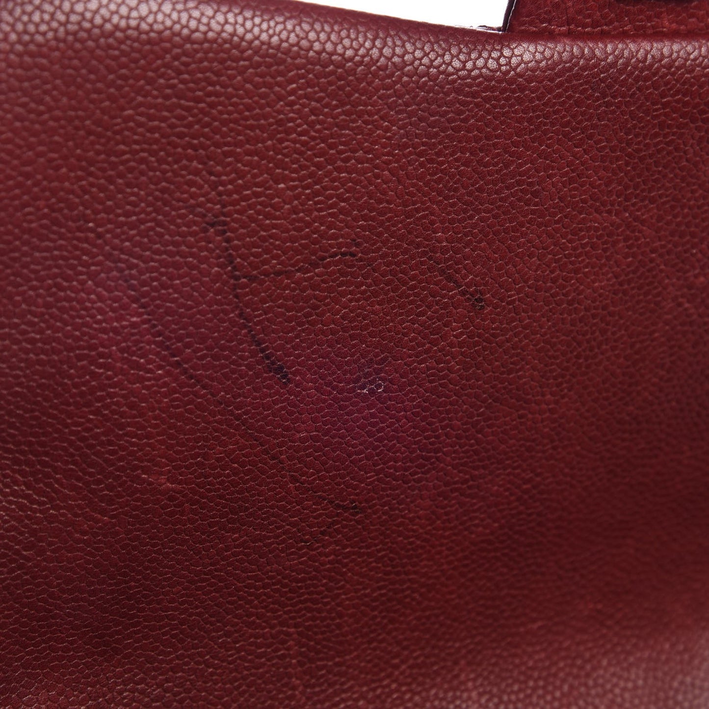 Caviar Quilted Medium Rock In Rome Single Flap Dark Red