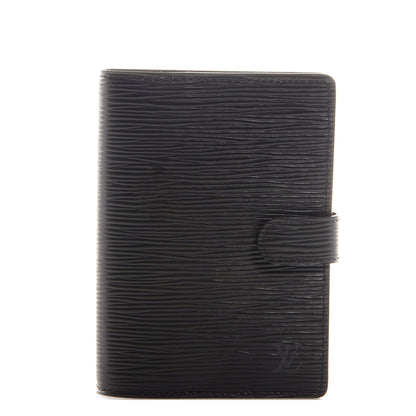Louis Vuitton Epi Small Ring Agenda Black 1 of 7