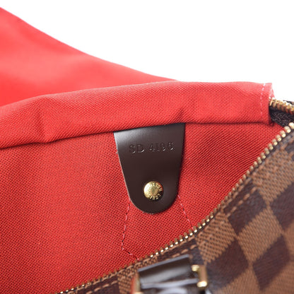 Louis Vuitton Damier Ebene Speedy Bandouliere 30 9 of 10