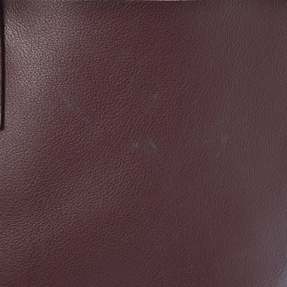 Saint Laurent Calfskin Large Shopping Tote Bordeaux 11 of 12