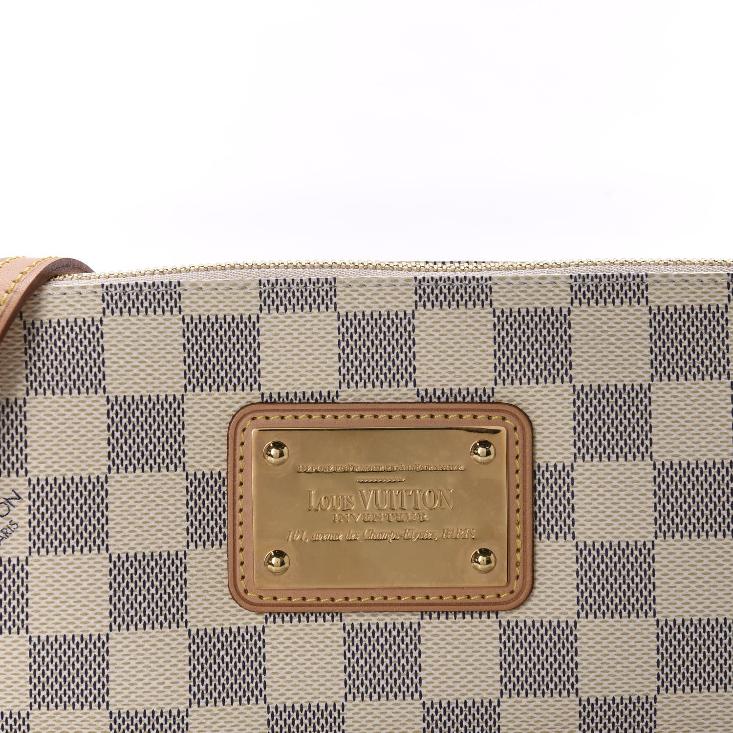 Louis Vuitton Damier Azur Eva Clutch 10 of 10