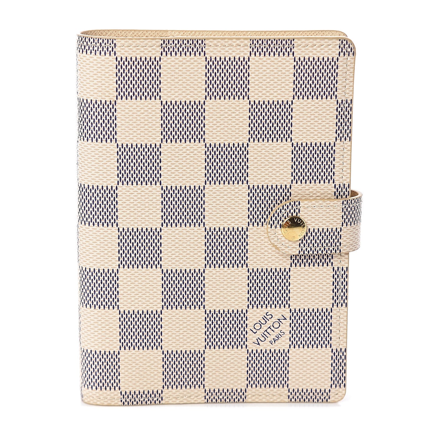 Damier Azur Small Ring Agenda Cover
