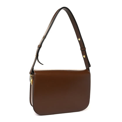 Gucci Azalea Calfskin Horsebit 1955 Shoulder Bag Brown Sugar 3 of 13
