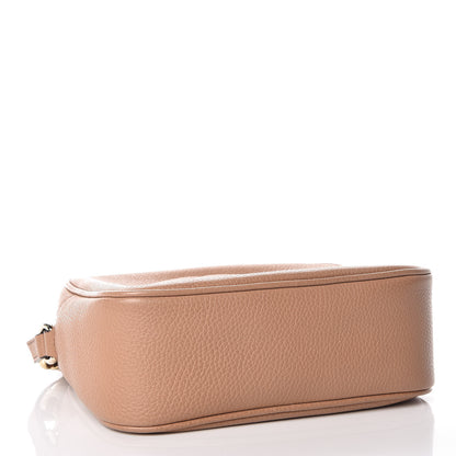 Gucci Pebbled Calfskin Small Soho Disco Bag Camelia 4 of 11