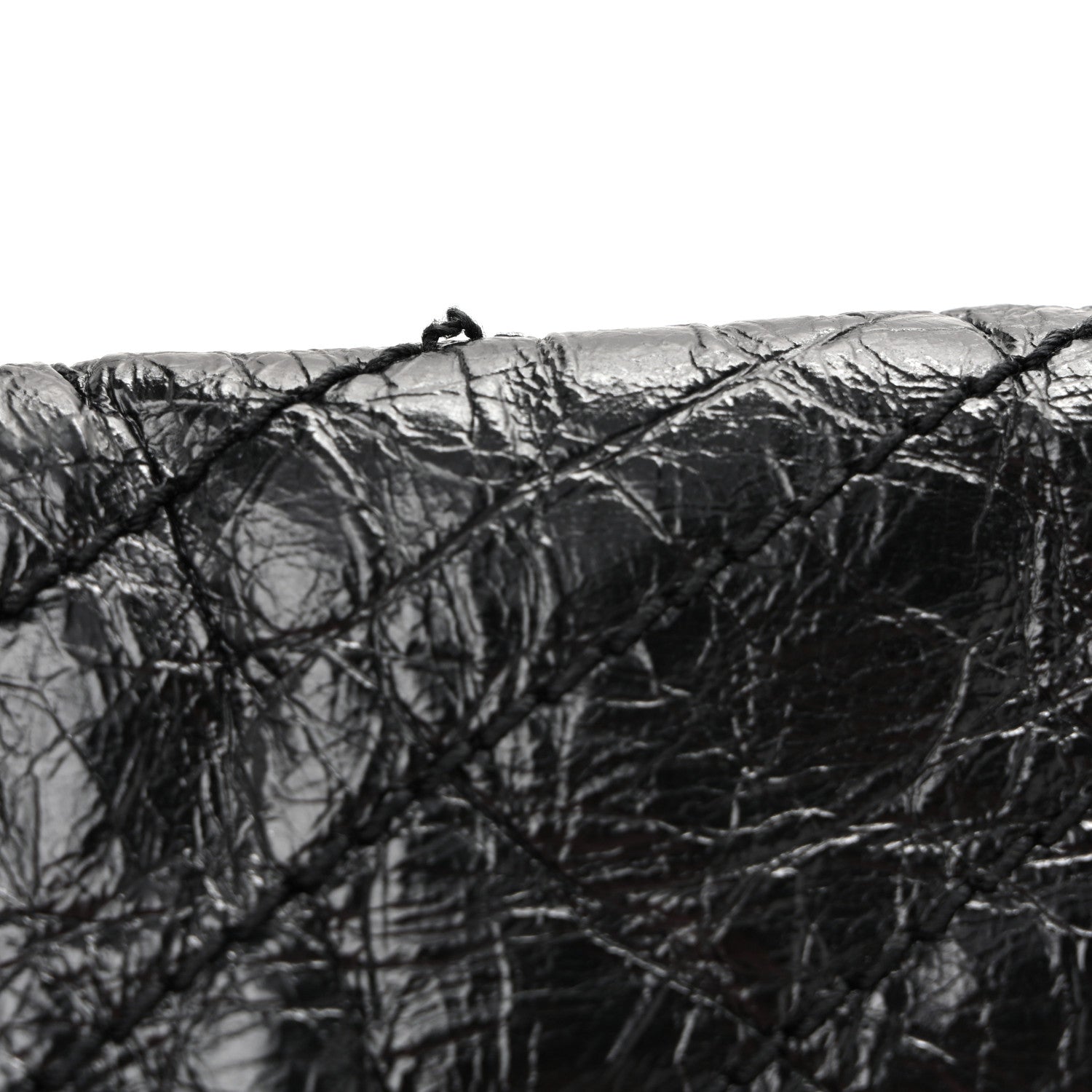 Saint Laurent Crinkled Calfskin Matelasse Monogram Large Niki Chain Satchel Black 11 of 11