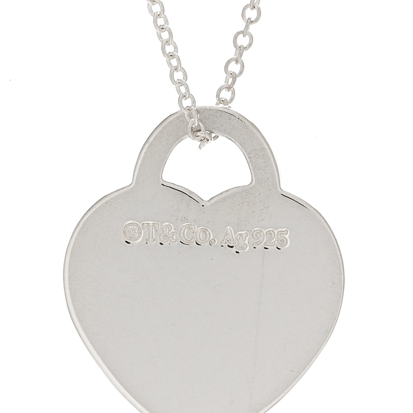 Sterling Silver Small Return to Tiffany Heart Pendant Necklace