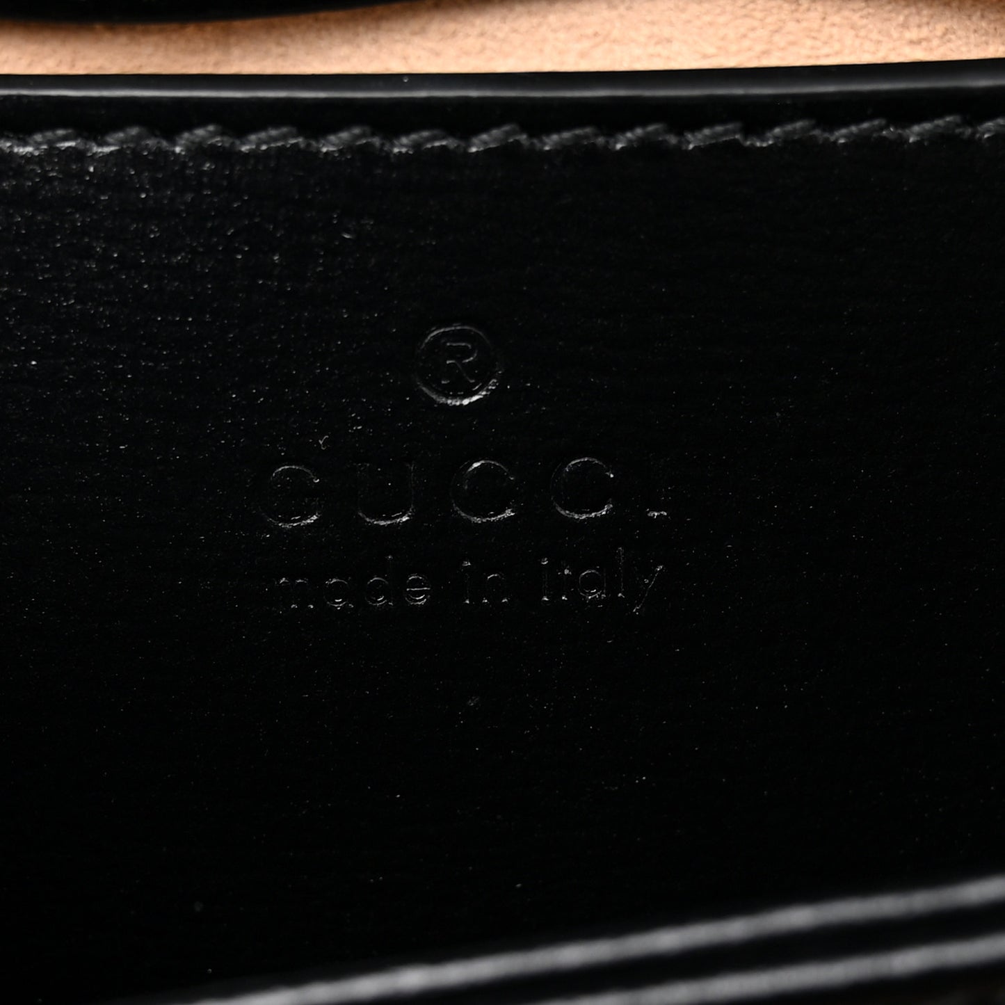 Glazed Textured Calfskin Mini Horsebit 1955 Top Handle Flap Bag Black