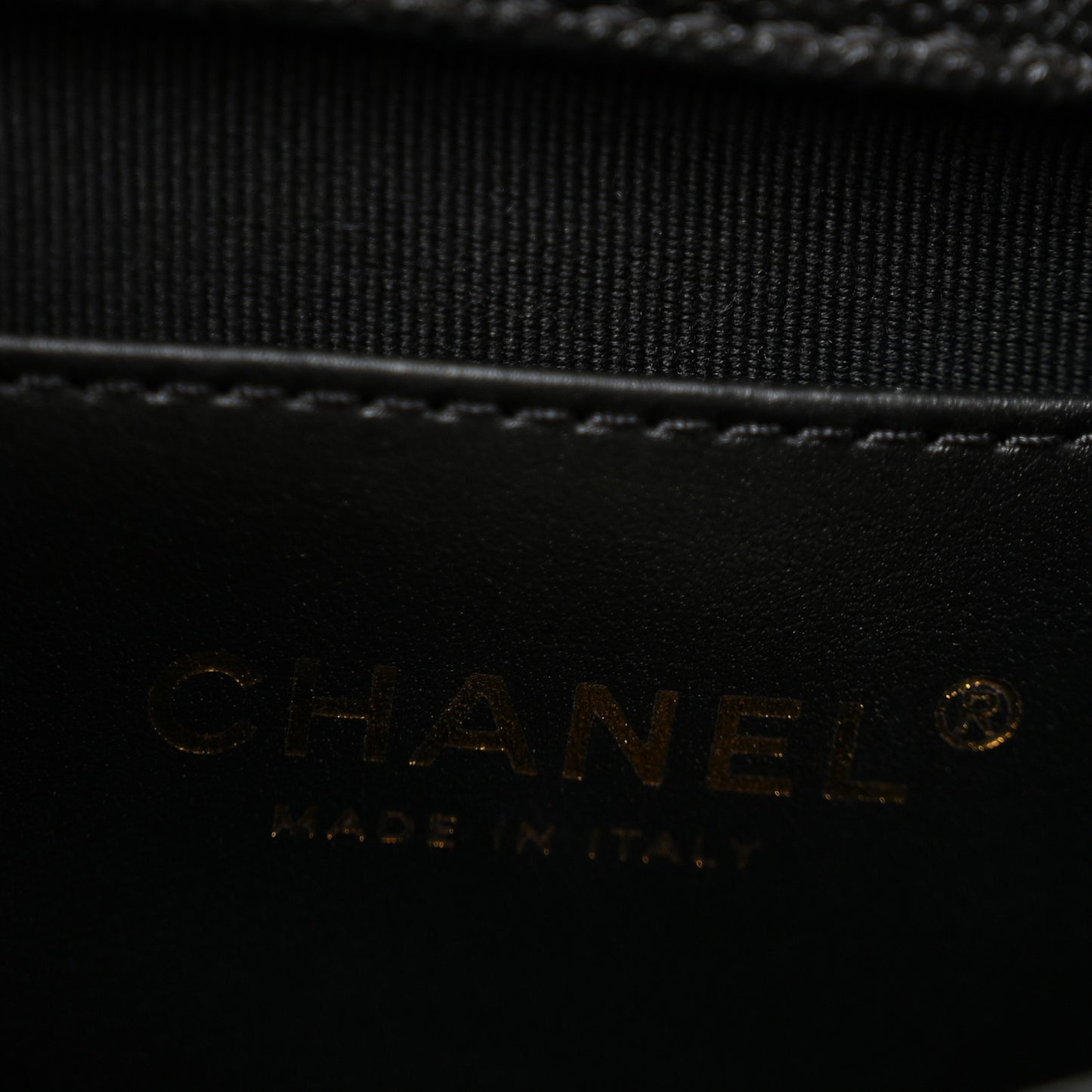 Caviar Quilted Funky Match Mini Flap Black