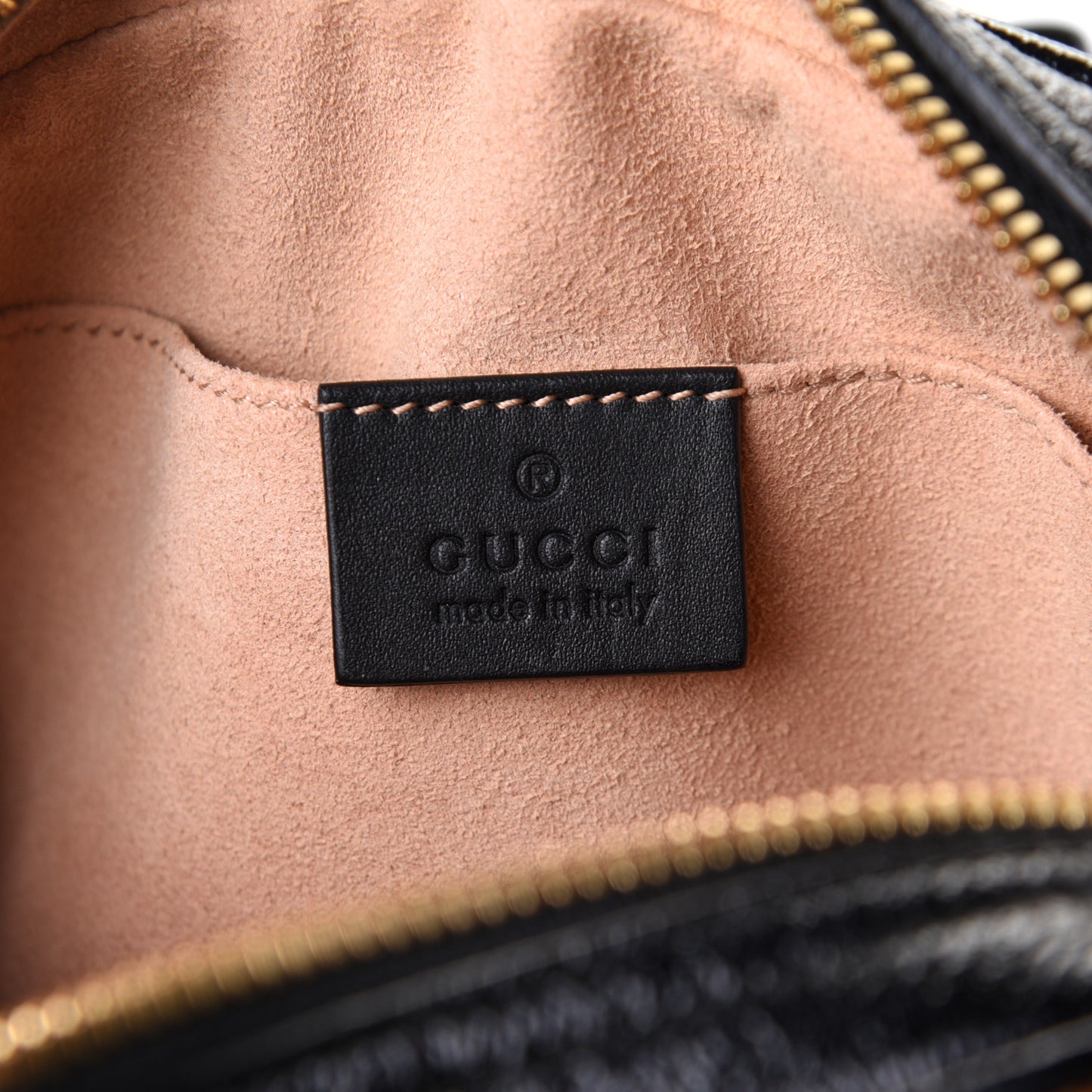 Suede Small Ophidia Belt Bag 75 30 Brown