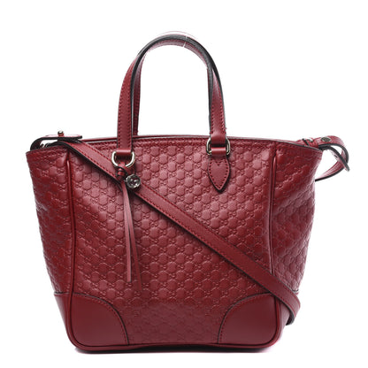Gucci Microguccissima Small Bree Tote Red 1 of 10